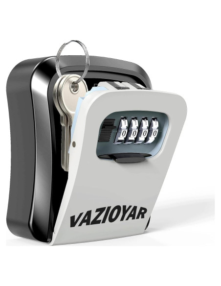 Caja de Llave Vazioyar con Cerradura de Combinación 4 Dígitos Caja de Llave Vazioyar con Cerradura de Combinación 4 Dígitos
