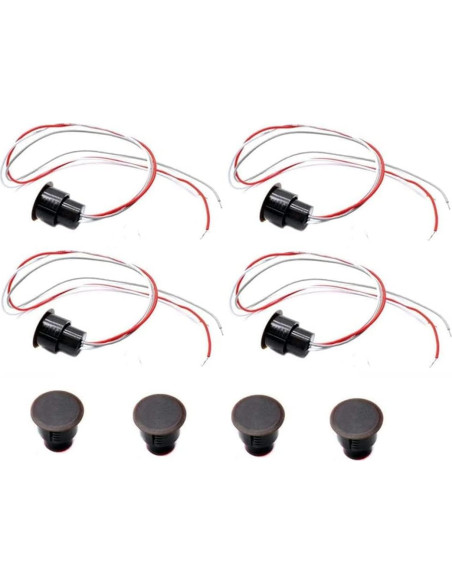 Sensor de Contacto Magnético QLXHBOT RC-36 para Alarma - 4 Juegos