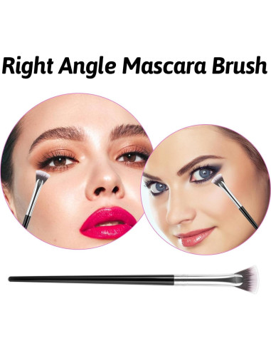 6 Piezas Pinceles de Abanico para Pestañas DIVINA VITAE