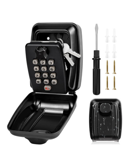 Caja de Llave TEUEN con Cerradura Combinación Impermeable