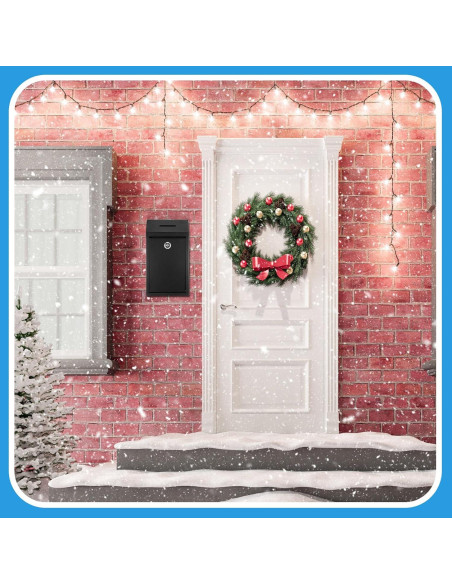 Caja de Donación de Metal Yaocom con Cerradura 26x14.5cm