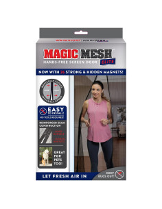Magic Mesh Elite | Pantalla Magnética para Puerta 83x39cm
