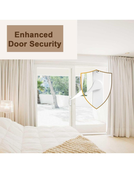 Pestillo deslizante Tobkuxk de metal blanco 3.49 cm