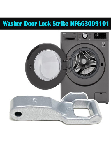 Cerrojo de puerta de lavadora MFG63099101 LG Kenmore Elite - Paquete de 2