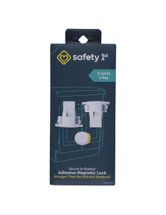 Candados Magnéticos Adhesivos Safety 1st - 2 Unidades + Llave