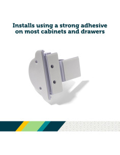 Candados Magnéticos Adhesivos Safety 1st - 2 Unidades + Llave 2