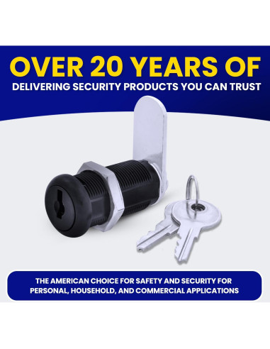 Cerradura de Tambor de Disco FJM Security 9100A Negra