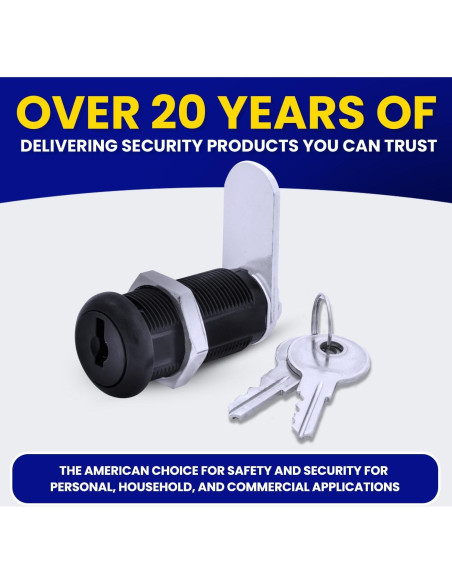 Cerradura de Tambor de Disco FJM Security 9100A Negra