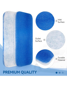 Filtro de Aire RV AC Luxlead 12.875x5.5" MERV 6 - Paquete de 4 2