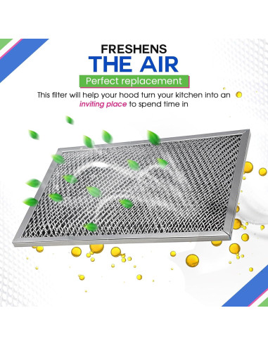 Filtro de Campana Bagean LL62F 2-Pk Carbón Graso 28.6x21.6 cm