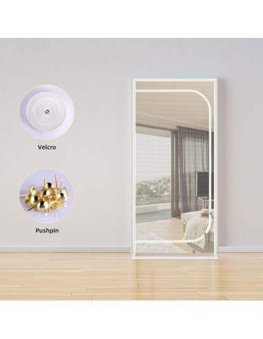 Puerta de Pantalla para Gatos QWR 32x80 cm Reforzada con Cremallera