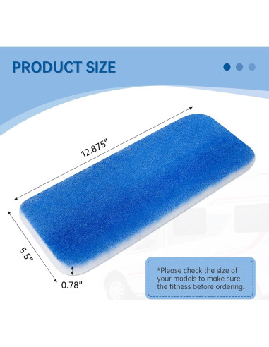 Filtro de Aire RV AC Luxlead 12.875x5.5" MERV 6 - Paquete de 4