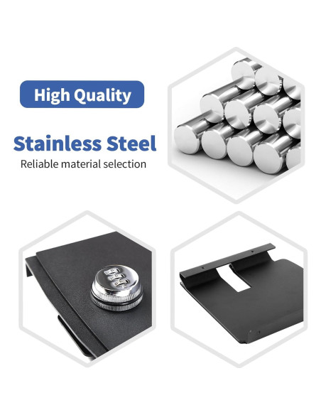 Caja de Seguridad Organizador de Consola Central RT-TCZ para Jeep Wrangler JL/JLU 2018-2025