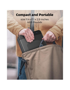 Caja Fuerte Portátil HOLEWOR para Pistolas 29x18x6.4cm 2