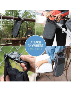 Caja Fuerte Portátil Lewis N. Clark Antirrobo 12.7x5.1x20.3 cm 2