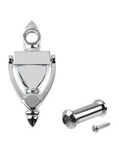 Agujero de puerta y mirador Antrader 160 níquel satinado