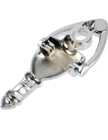 Agujero de puerta y mirador Antrader 160 níquel satinado