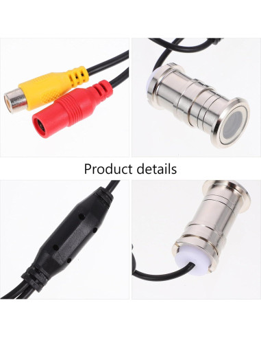 Cámara de Video Ojo de Puerta Genérico 1080p Metal 60x2.2cm