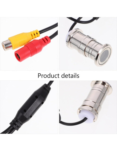 Cámara de Video Ojo de Puerta Genérico 1080p Metal 60x2.2cm