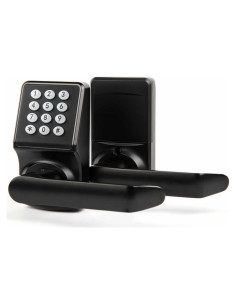 Cerradura Digital de Puerta Cielsa Dawn con Teclado y Manija - Sin Llave, Negro Mate