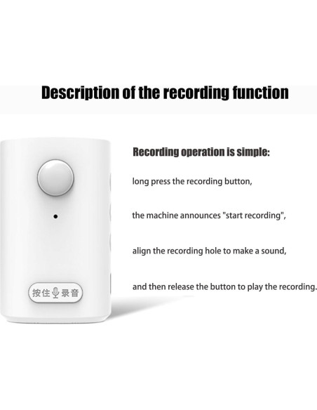 Reproductor de sonido activado por movimiento XYszpcgs 30s Reproductor de sonido activado por movimiento XYszpcgs 30s