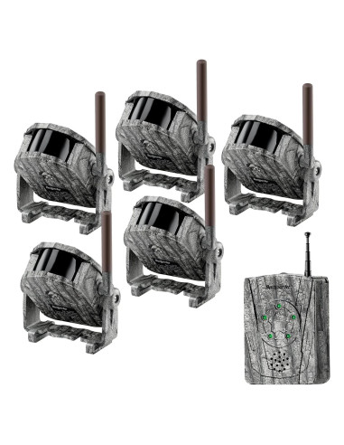 Kit de Alarma Inalámbrica Bestguarder SY007Plus 300m 5 Detectores