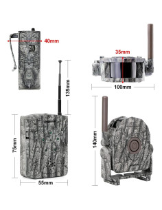 Kit de Alarma Inalámbrica Bestguarder SY007Plus 300m 5 Detectores 2