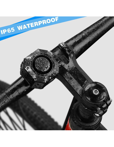Alarma Antirrobo WSDCAM para Bicicleta Recargable USB 110dB