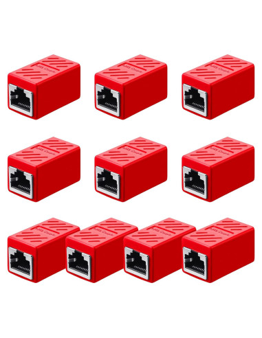 Adaptador RJ45 Hembra a Hembra Frienda Cat7/Cat6 - 10 Gbps