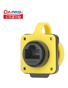 Conector RJ45 Impermeable CNLINKO LP-20 CAT6 Doble Puerto 2