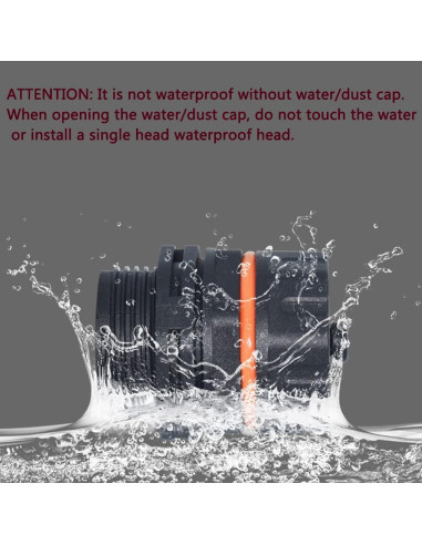 10 Conectores RJ45 a Prueba de Agua CAT6A ANMBEST