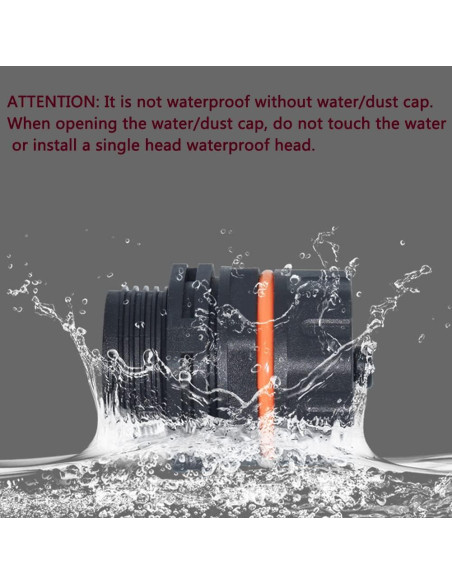 10 Conectores RJ45 a Prueba de Agua CAT6A ANMBEST