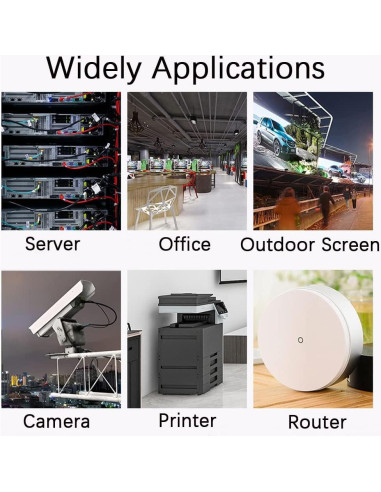 10 Conectores RJ45 a Prueba de Agua CAT6A ANMBEST