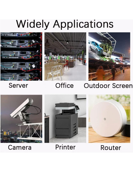 10 Conectores RJ45 a Prueba de Agua CAT6A ANMBEST