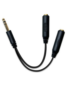 Cable Divisor de Audio Y 6.35mm MQDITH 20cm Duradero
