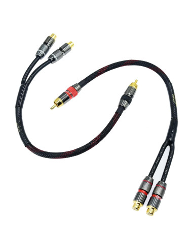 Divisor RCA 30.48cm Arklove 1 Macho a 2 Hembras 24K