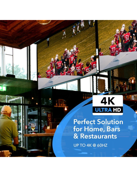 Divisor HDMI 1x4 OREI UHDS-104 4K 60Hz 18Gbps EDID