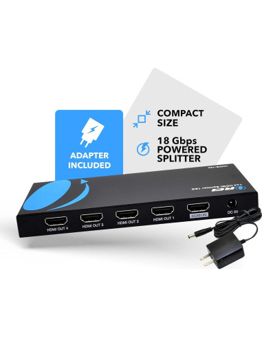 Divisor HDMI 1x4 OREI UHDS-104 4K 60Hz 18Gbps EDID