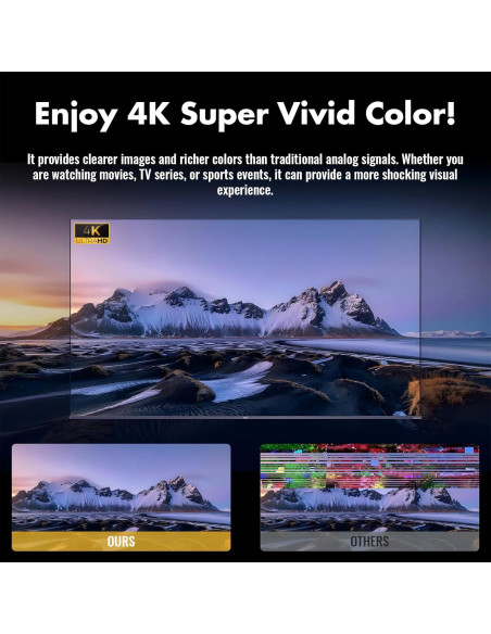 Antena de TV Digital Exterior Jadeley AN-5013ORV HD 4K 8K