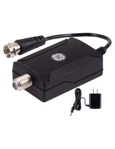 Amplificador de Antena de TV Interior GE 42178, Bajo Ruido, HD