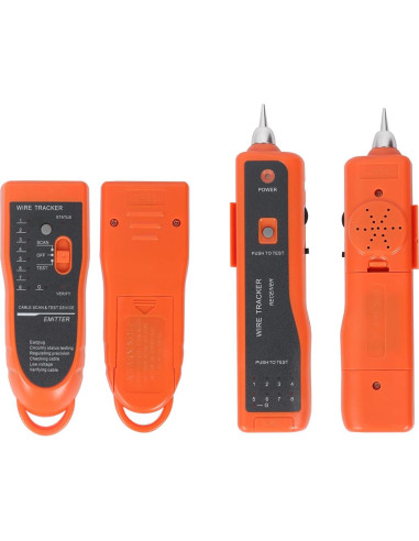 Probador de Cable de Red Goeco RJ11 RJ45 con Kit de Pelacables