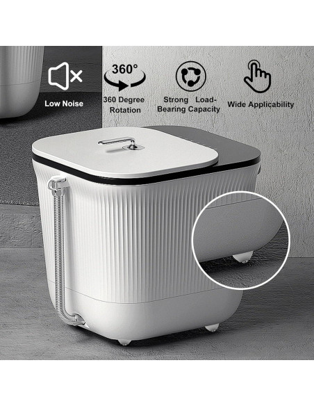 Ruedas Mini Autoadhesivas Keepsweat 12 Pcs 360 Rotación