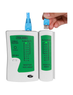 Probador de Cable de Red Therathy RJ45/RJ11/RJ12 - Cat5/Cat6