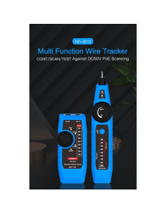 Probador de Cable de Red RockyMars NF-810 RJ11 RJ45 PoE 2