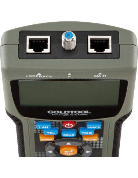 Probador de Cable LAN Sanwa Supply LAN-TCT2690PRO LCD