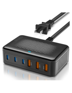 Cargador USB-C 100W 6 Puertos Shenzhen XHD-PD100W