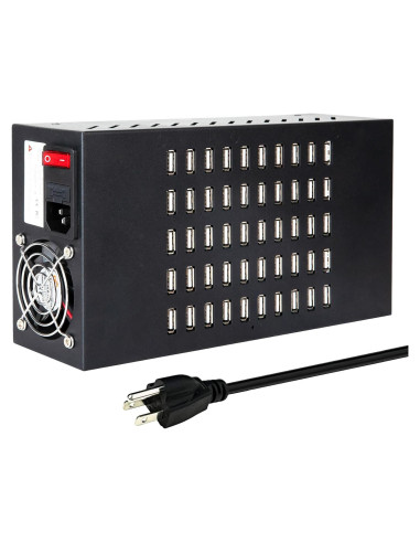 Estación de Carga USB Rápida RUANSZZ 50 Puertos 200W