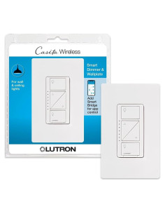 Interruptor Regulador Inteligente Lutron Caseta 150W LED Blanco
