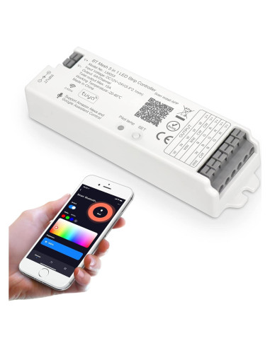 Controlador de tira LED LM053 Bluetooth 4.2 RGB CCT 10W