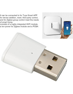 Repetidor USB Zigbee ASHATA 300M Portátil 18g 2.4GHz 2